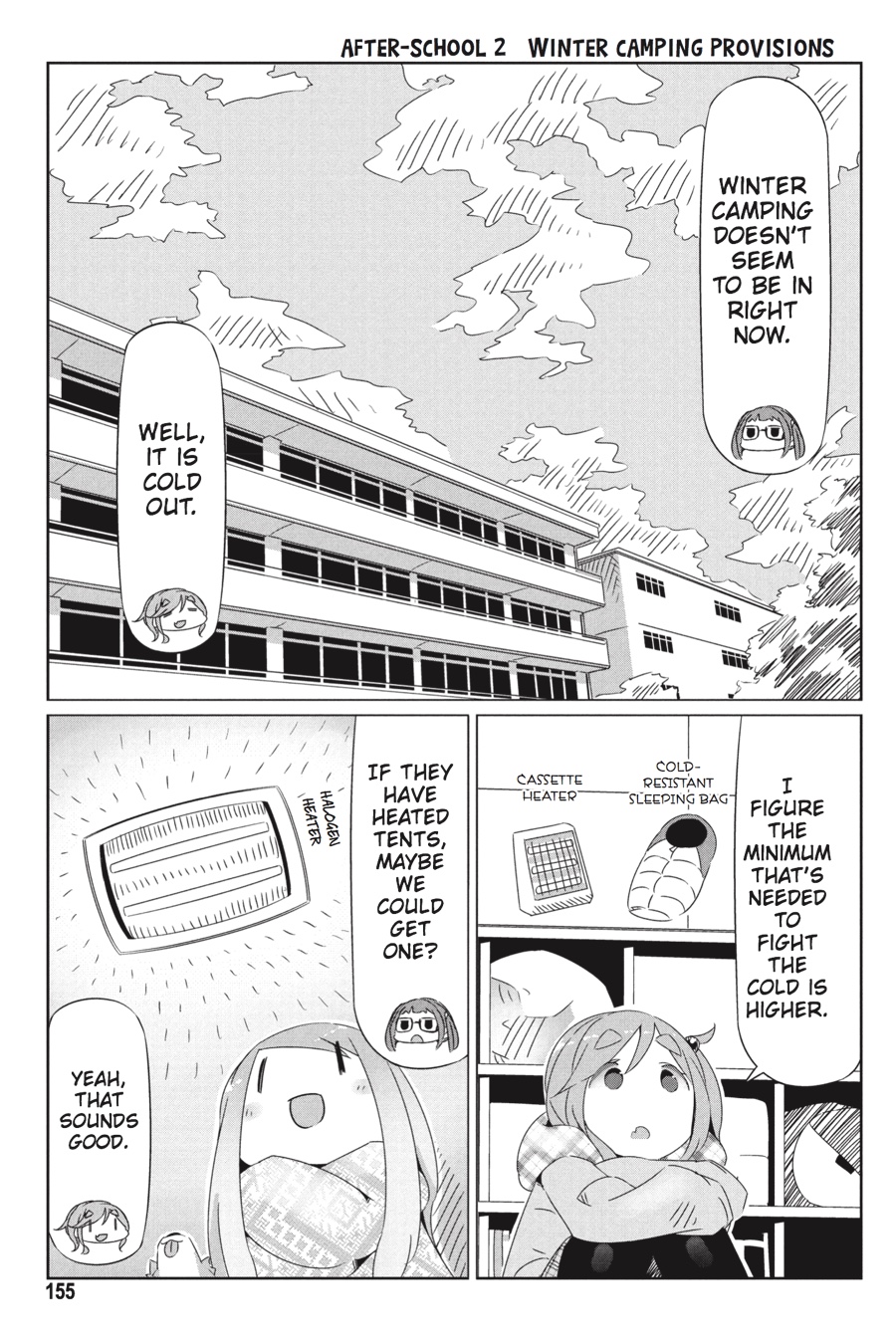 Read Laid-Back Camp EN Manga Online