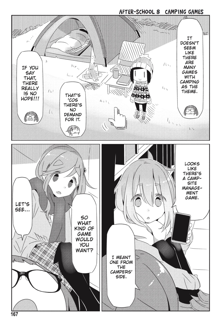 Read Laid-Back Camp EN Manga Online