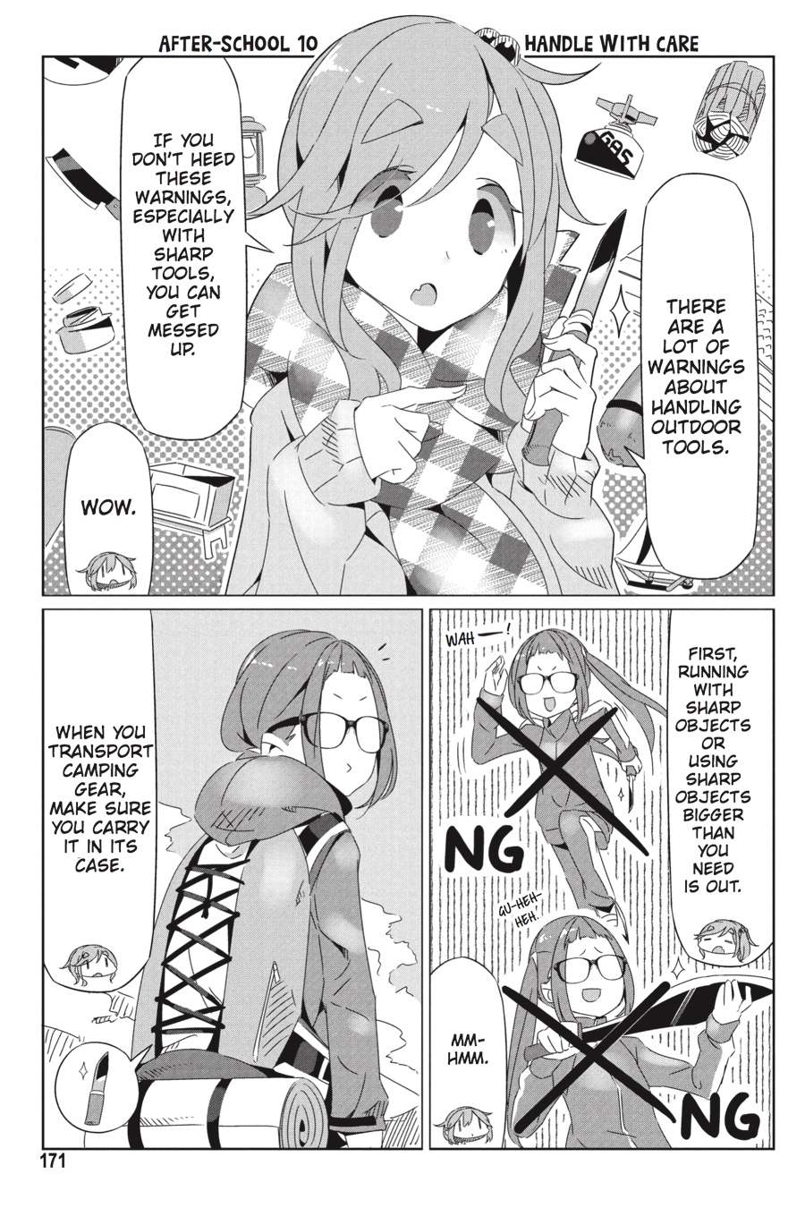 Read Laid-Back Camp EN Manga Online