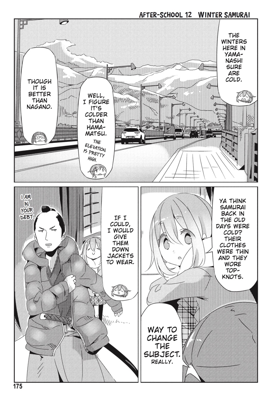 Read Laid-Back Camp EN Manga Online