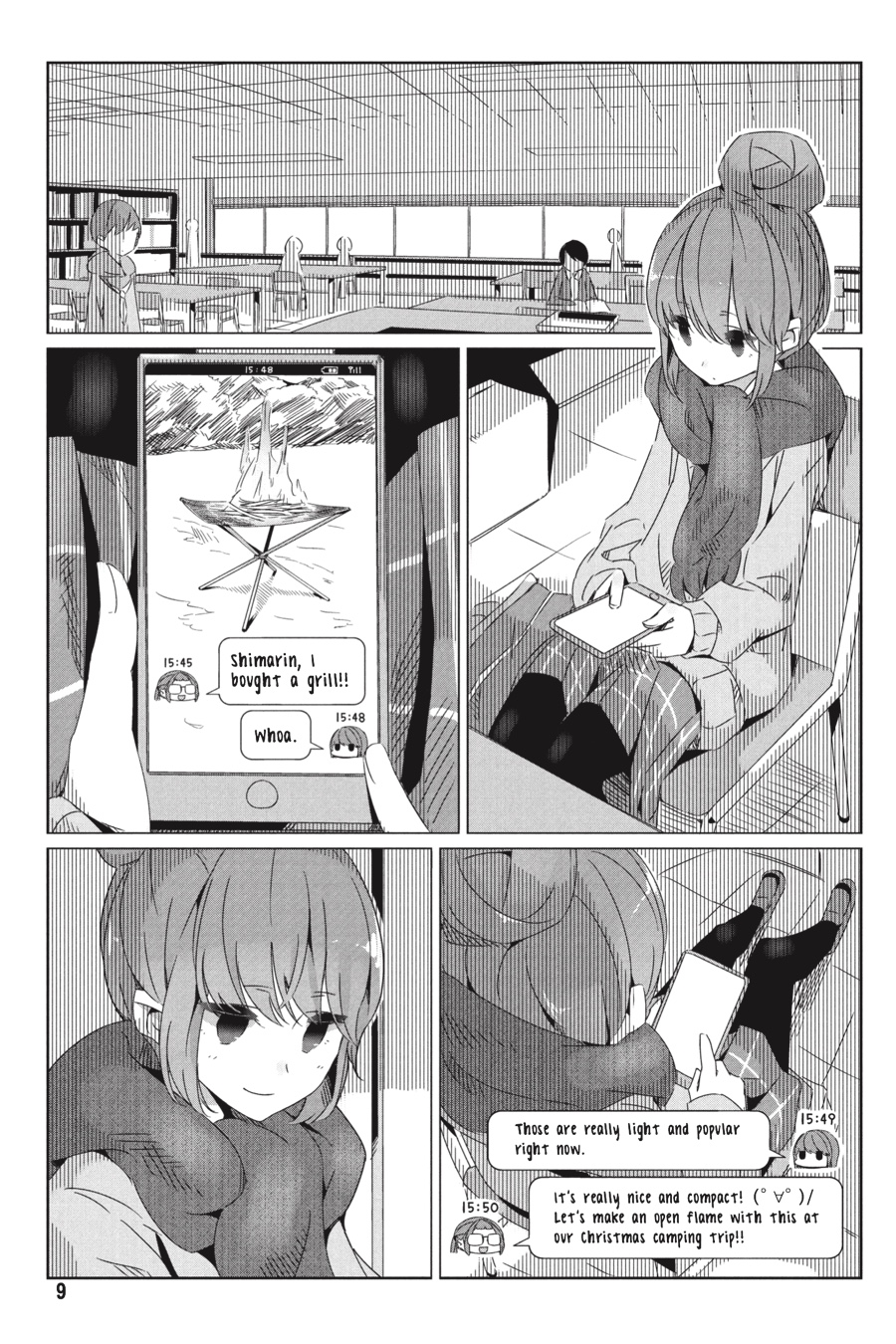 Read Laid-Back Camp EN Manga Online