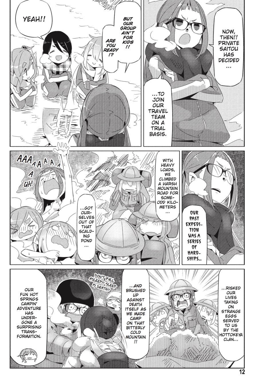 Read Laid-Back Camp EN Manga Online