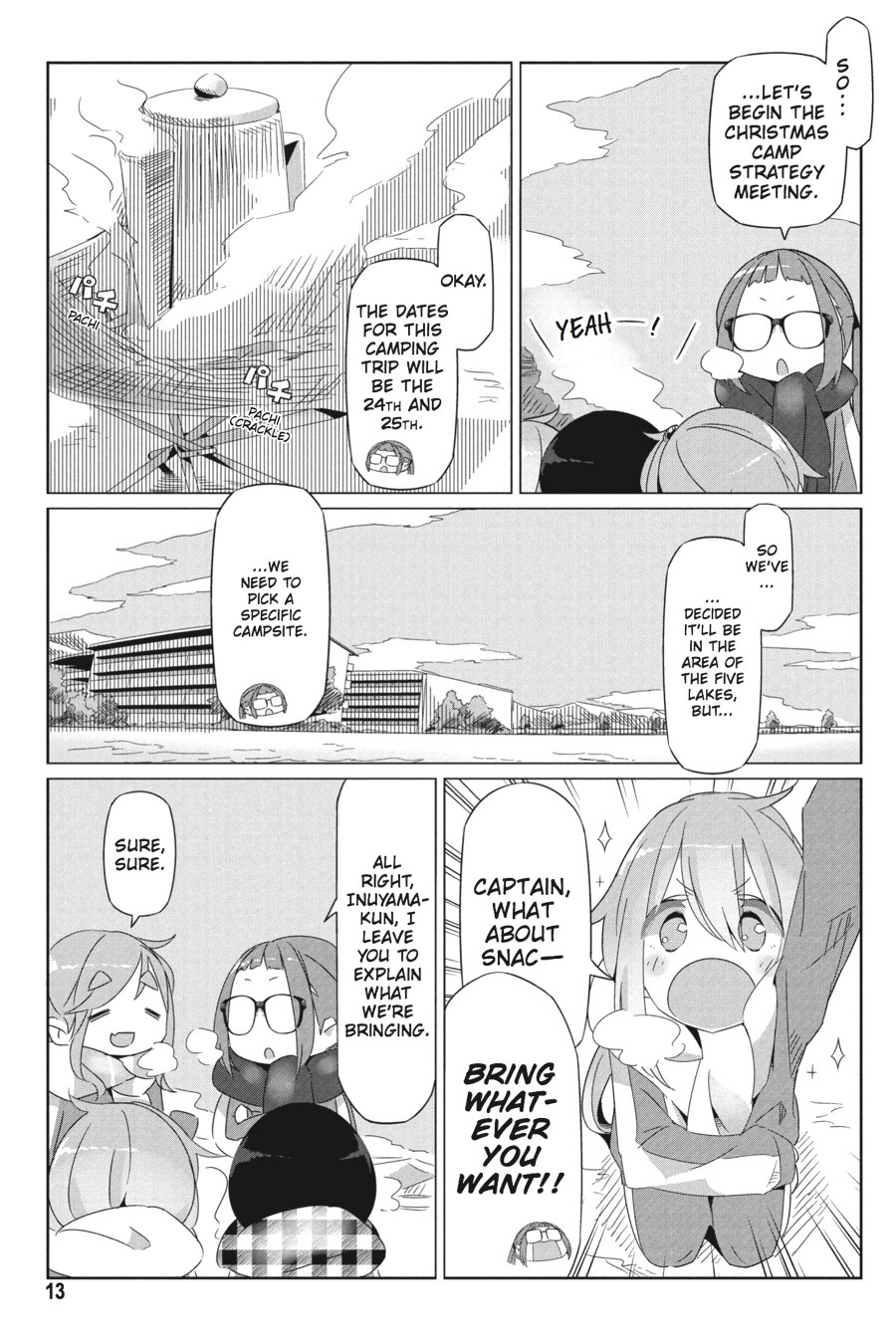 Read Laid-Back Camp EN Manga Online