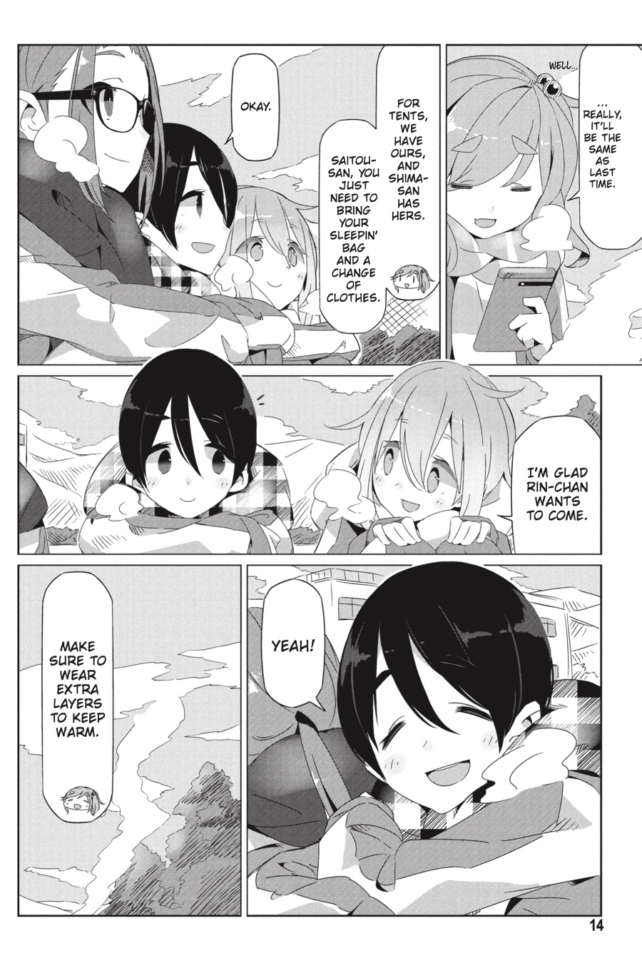Read Laid-Back Camp EN Manga Online