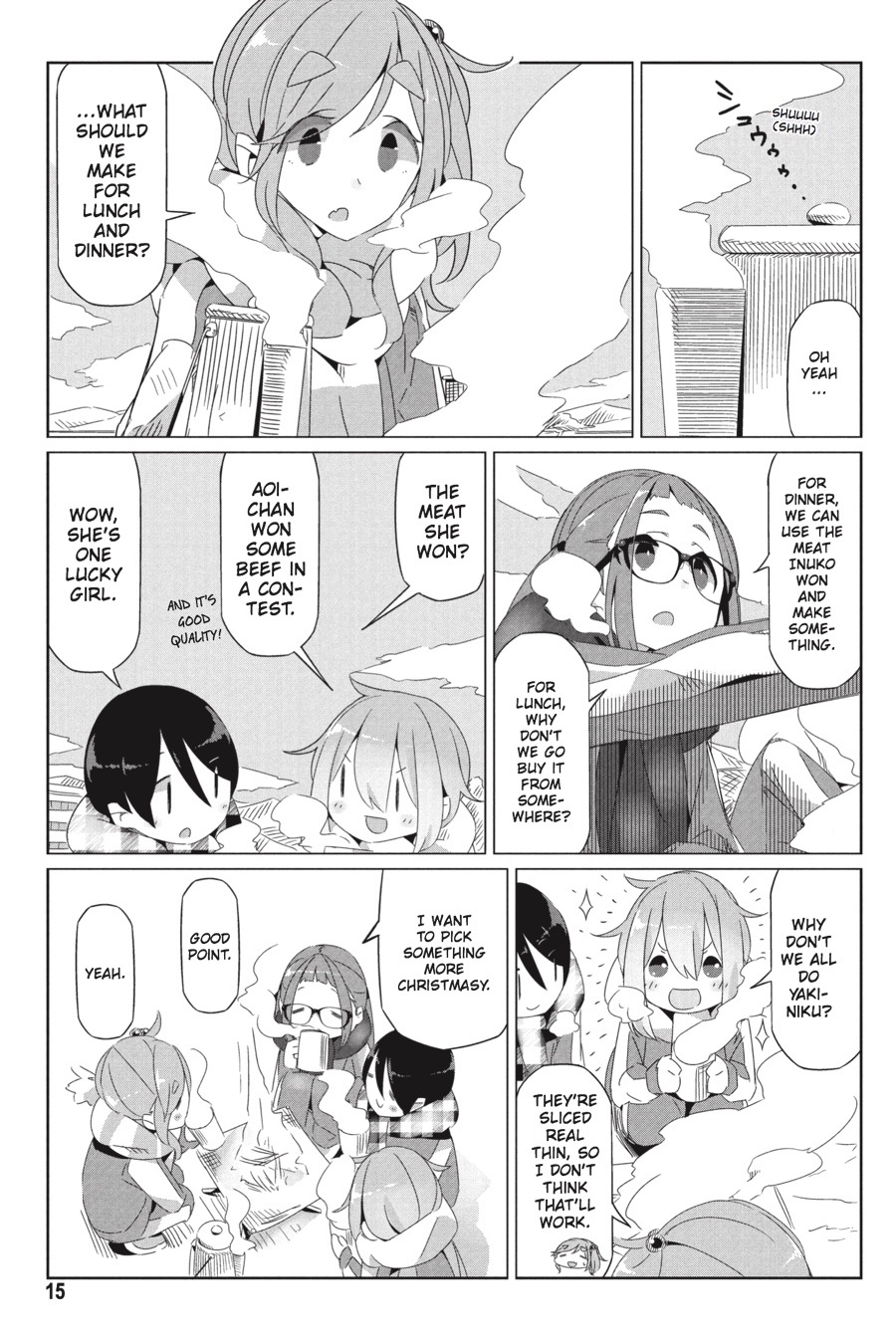Read Laid-Back Camp EN Manga Online