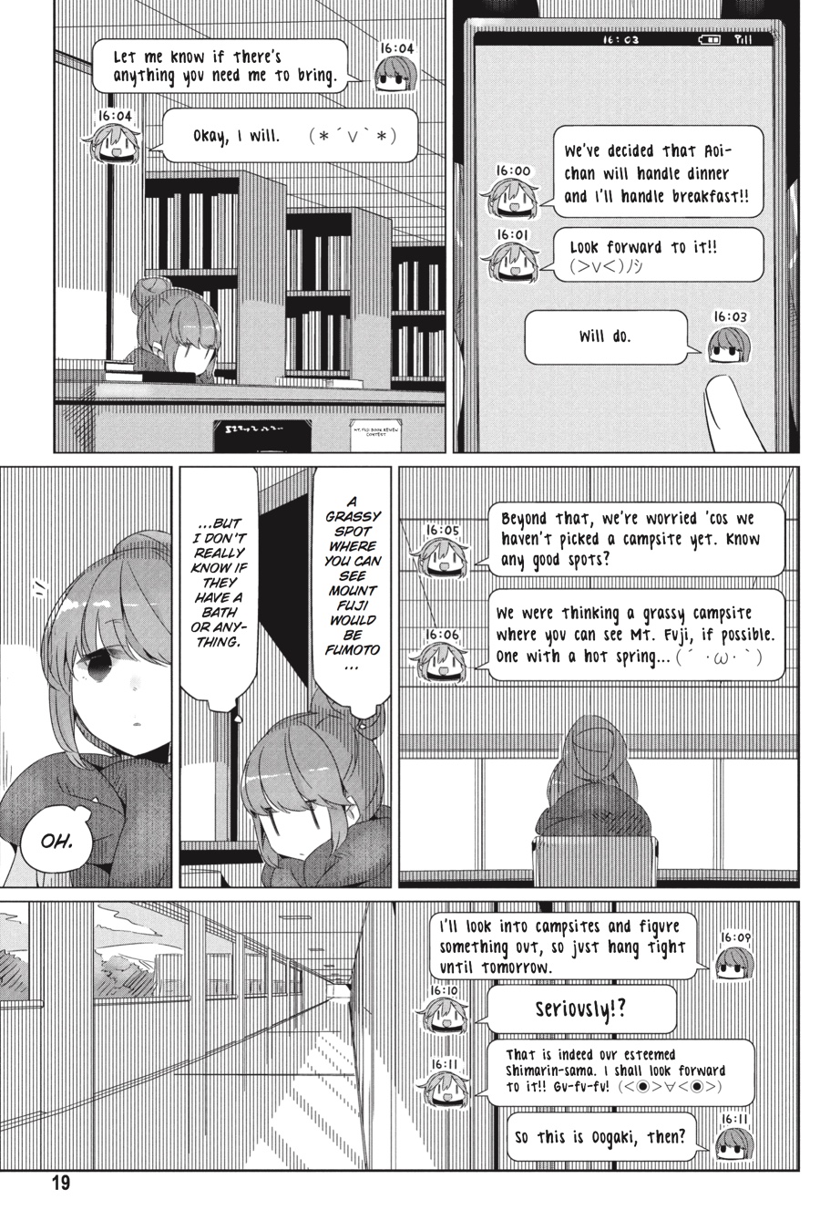 Read Laid-Back Camp EN Manga Online