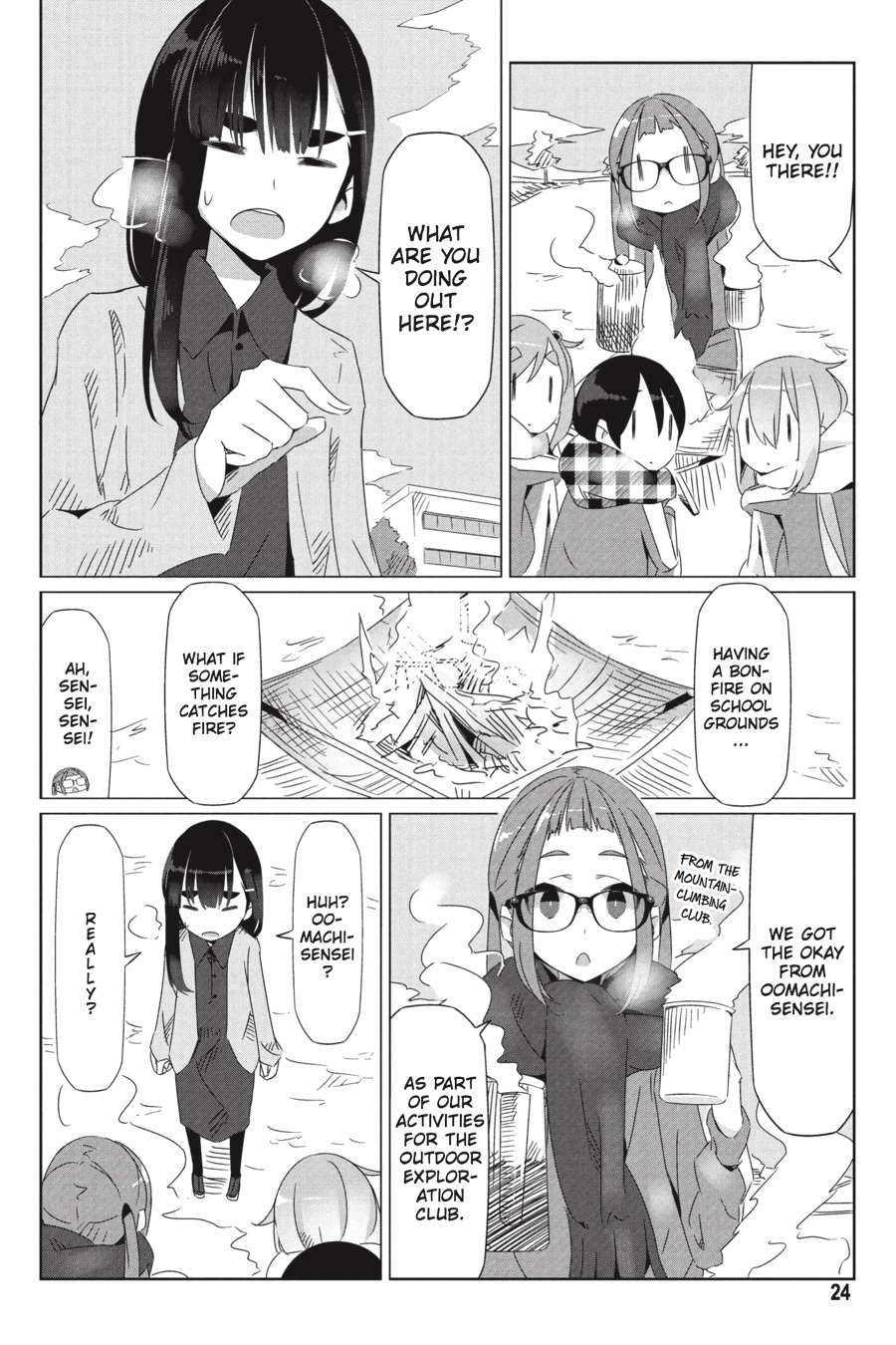 Read Laid-Back Camp EN Manga Online