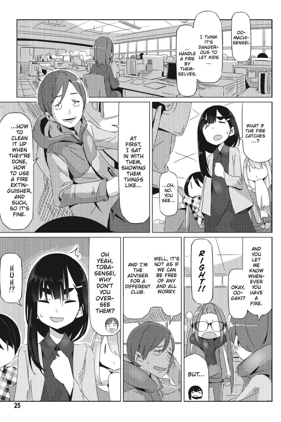 Read Laid-Back Camp EN Manga Online
