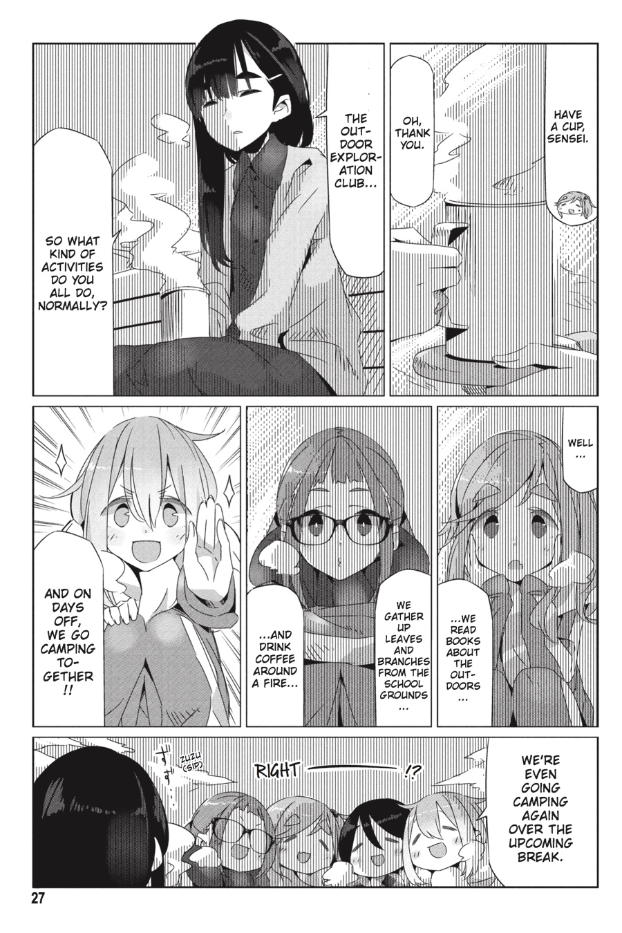 Read Laid-Back Camp EN Manga Online