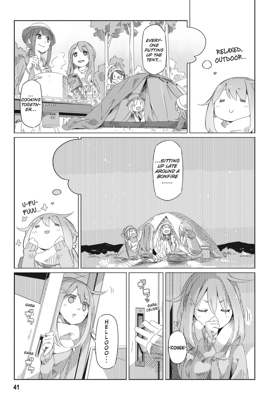Read Laid-Back Camp EN Manga Online