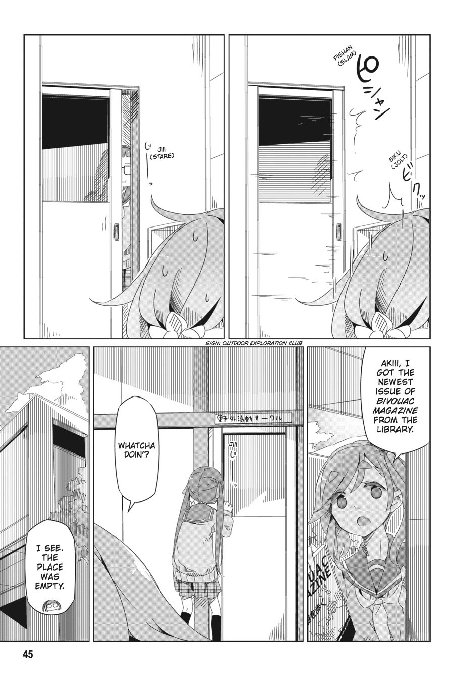 Read Laid-Back Camp EN Manga Online