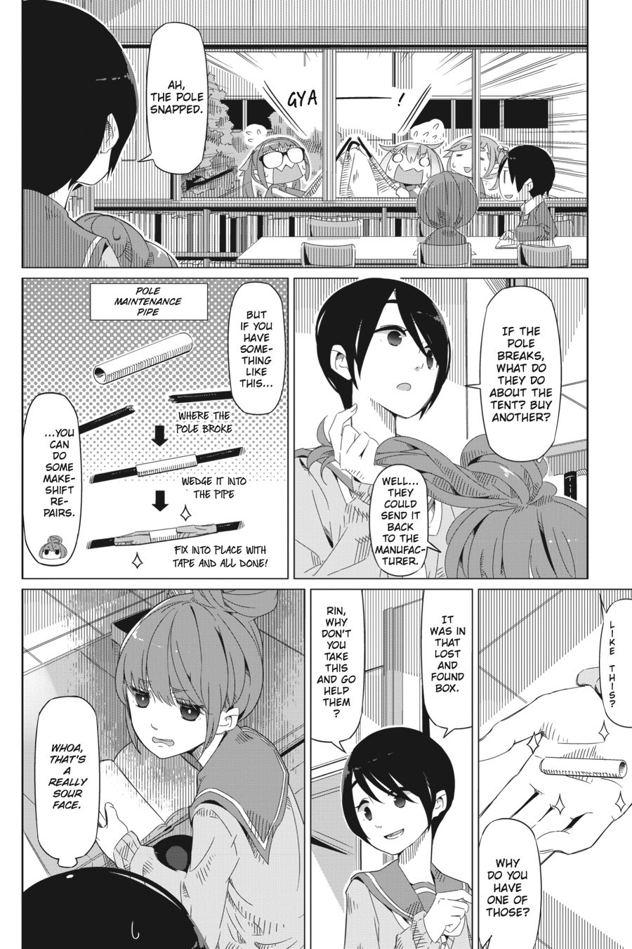 Read Laid-Back Camp EN Manga Online