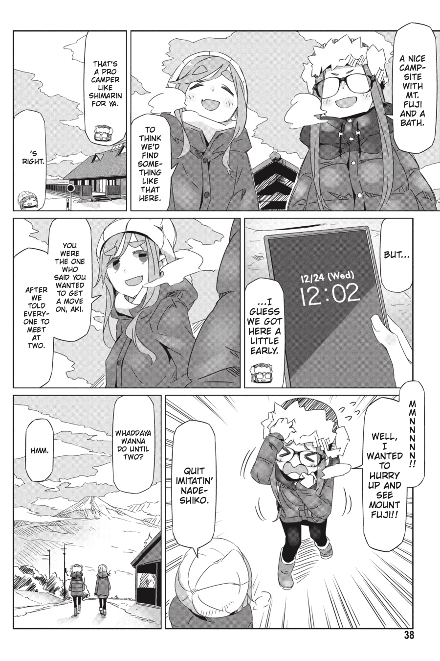 Read Laid-Back Camp EN Manga Online
