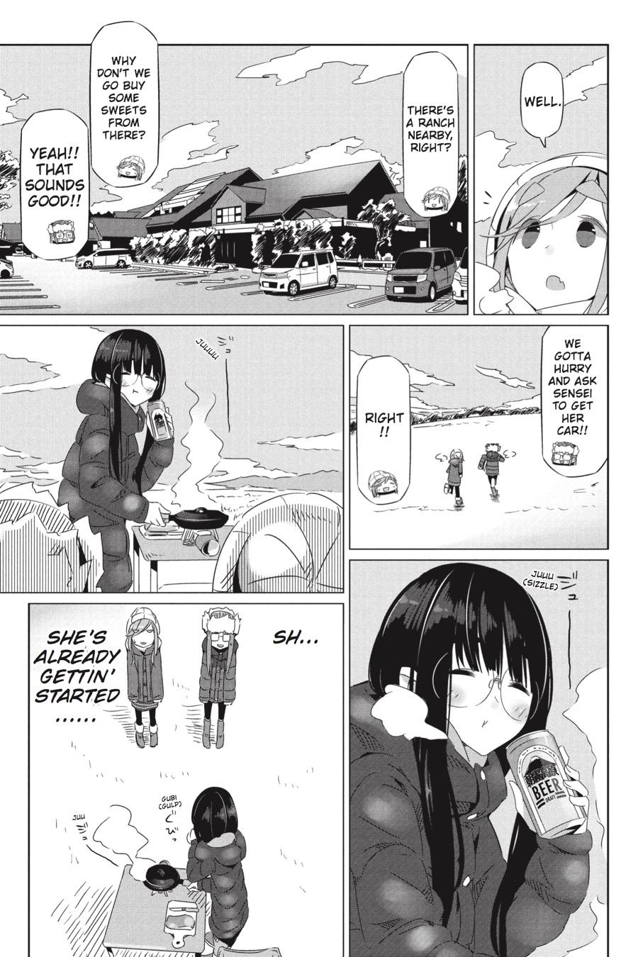 Read Laid-Back Camp EN Manga Online