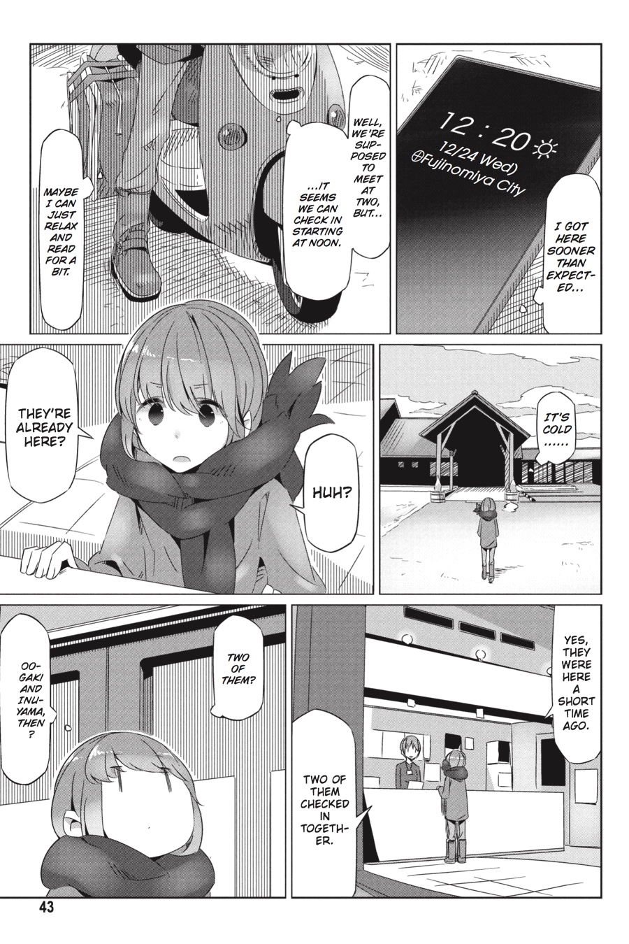 Read Laid-Back Camp EN Manga Online