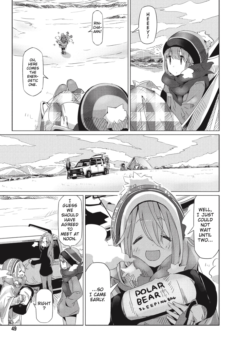 Read Laid-Back Camp EN Manga Online