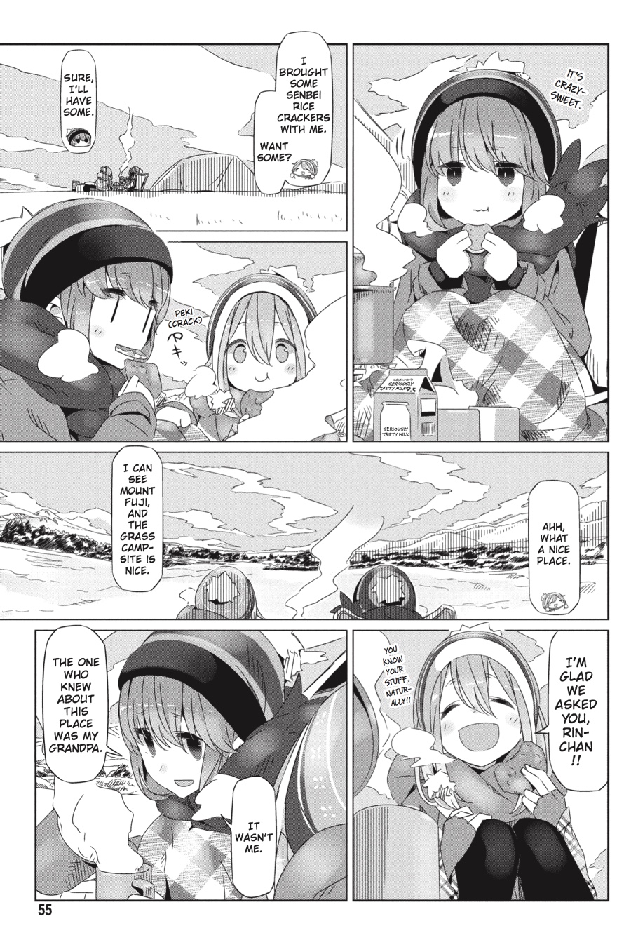 Read Laid-Back Camp EN Manga Online