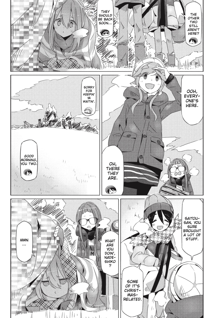 Read Laid-Back Camp EN Manga Online