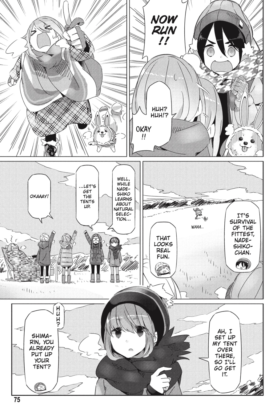 Read Laid-Back Camp EN Manga Online