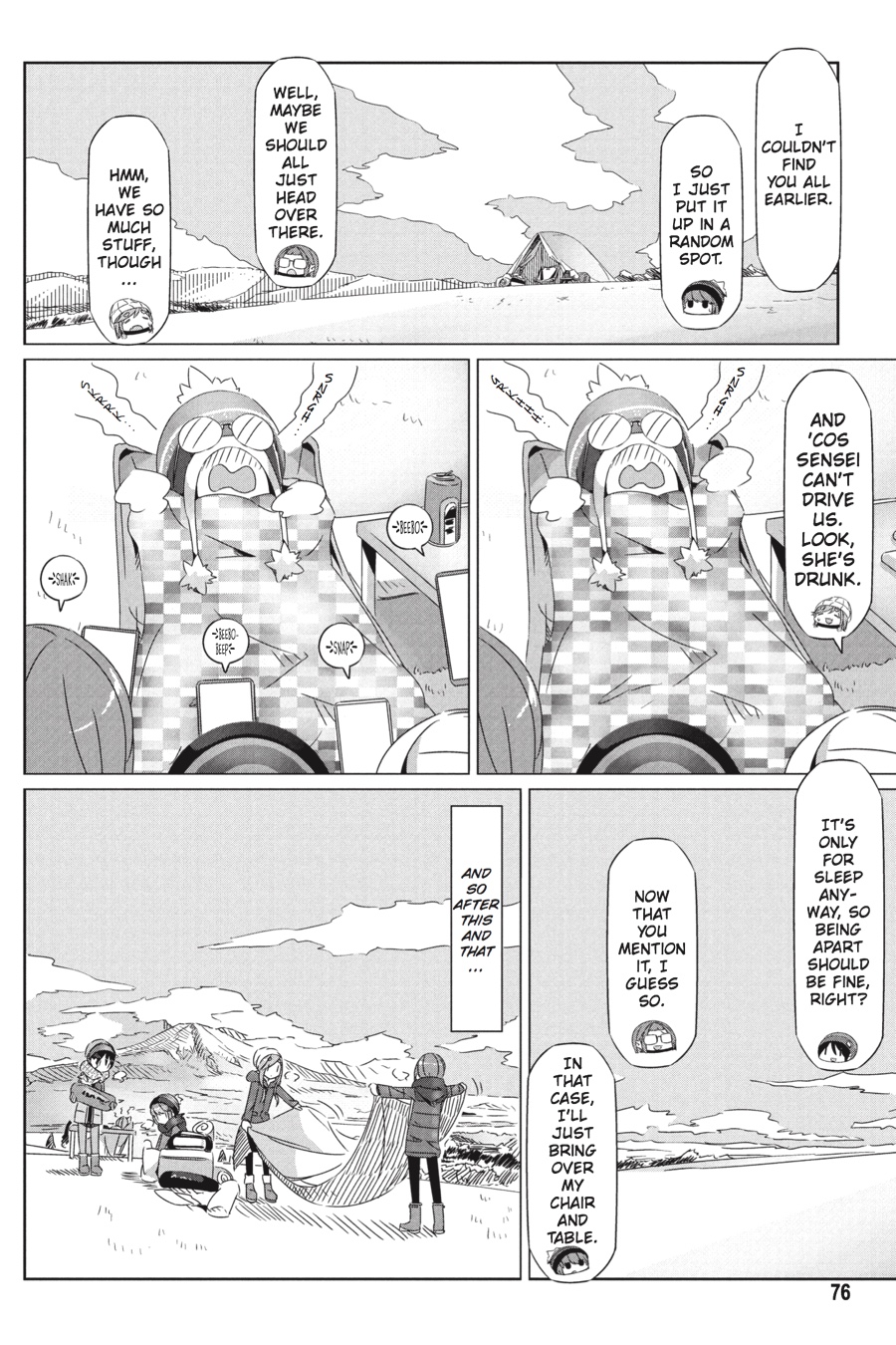 Read Laid-Back Camp EN Manga Online
