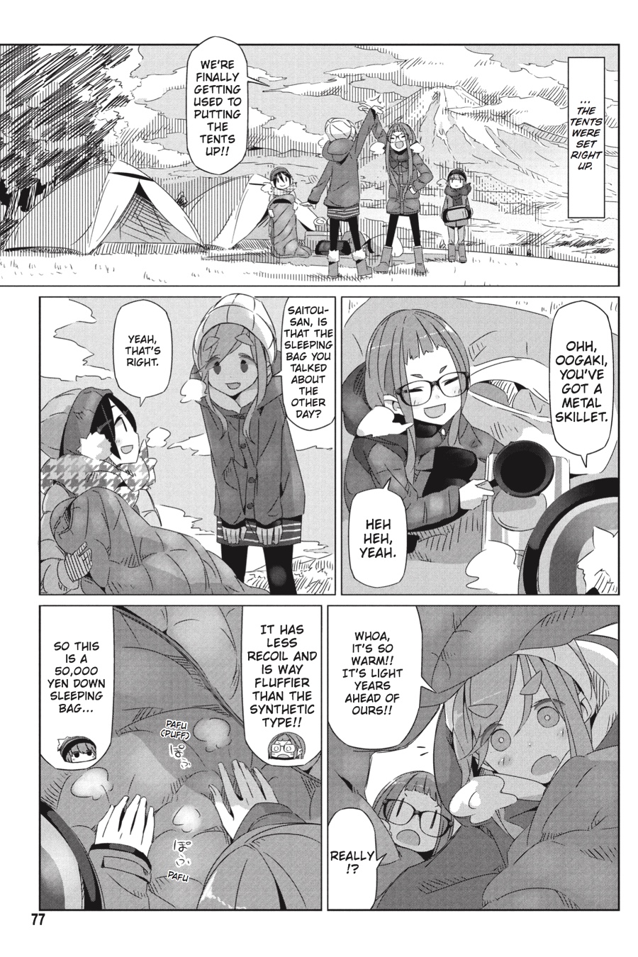 Read Laid-Back Camp EN Manga Online