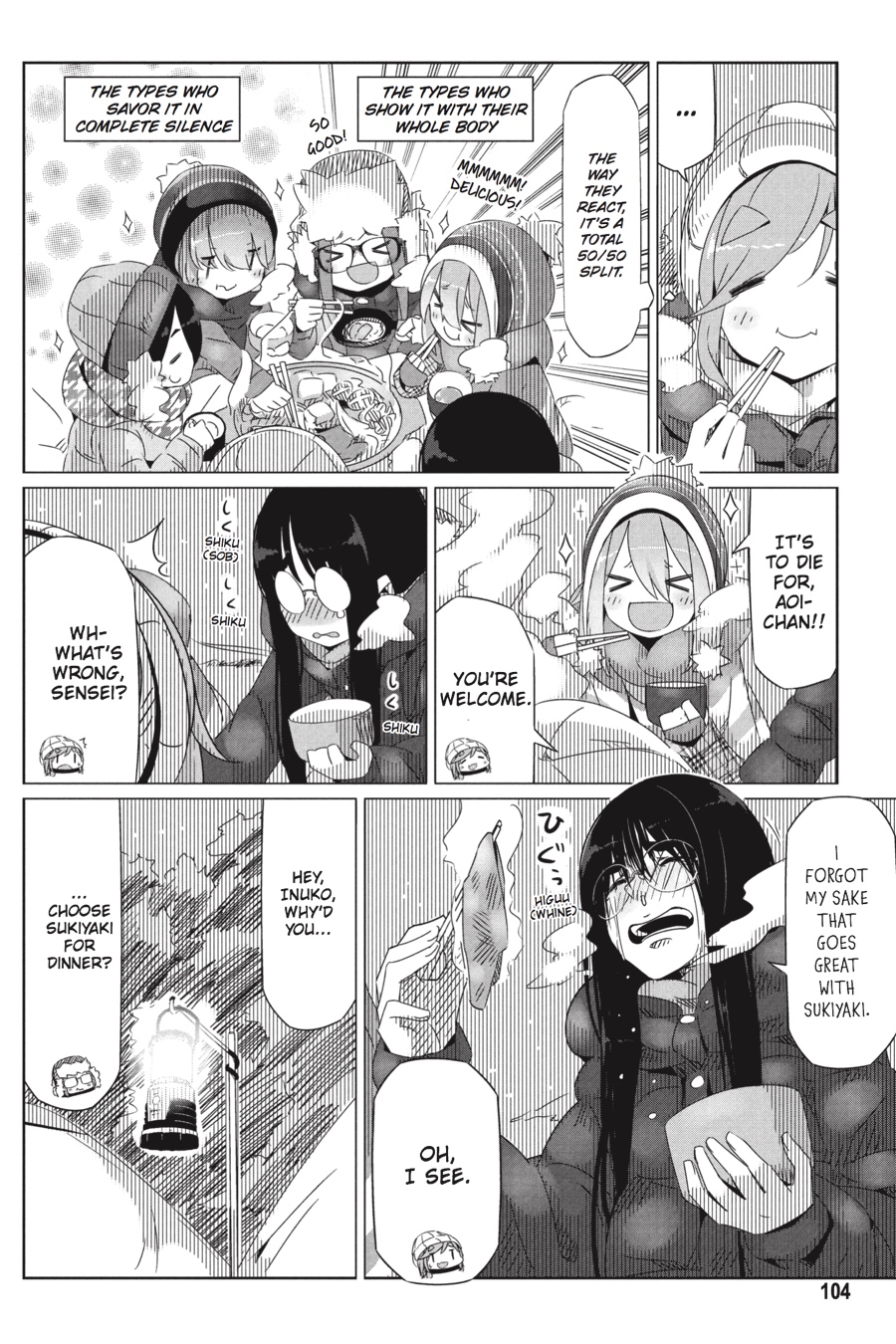 Read Laid-Back Camp EN Manga Online