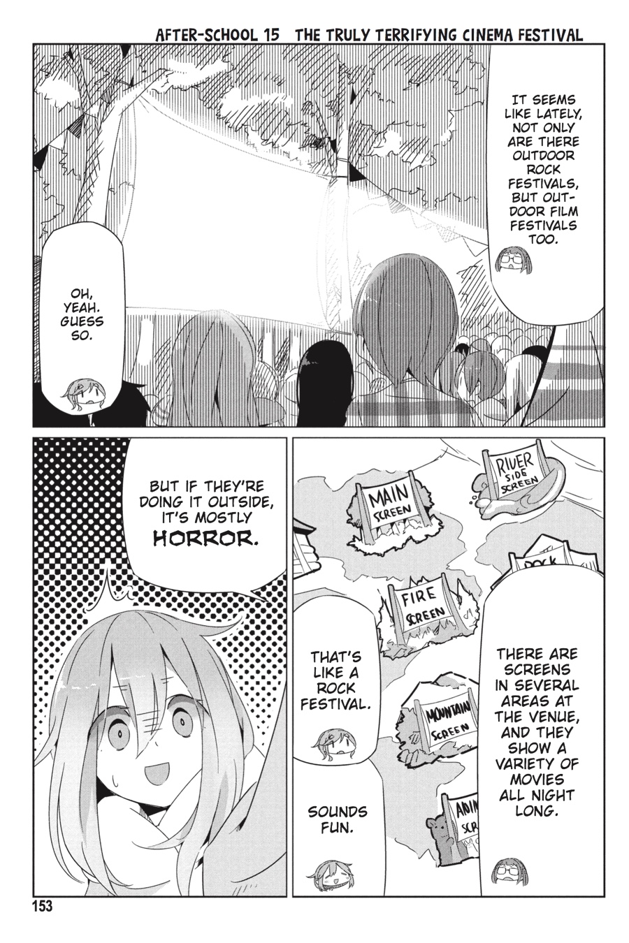 Read Laid-Back Camp EN Manga Online