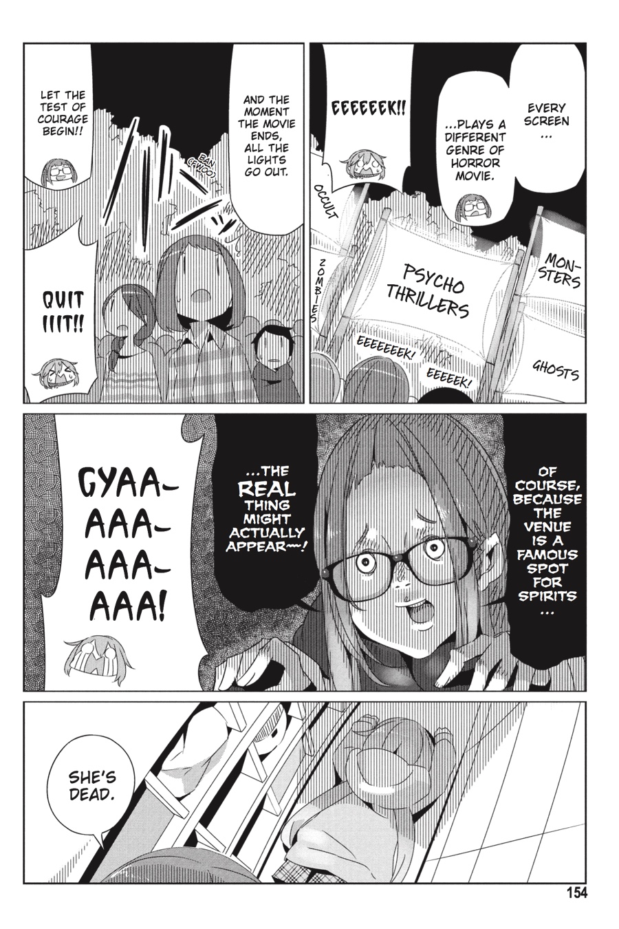 Read Laid-Back Camp EN Manga Online