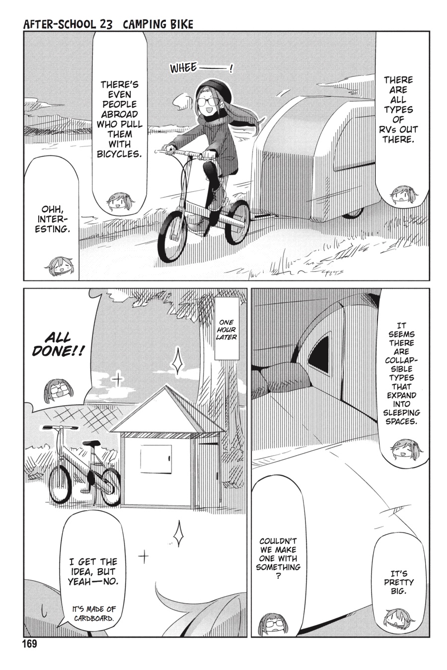 Read Laid-Back Camp EN Manga Online