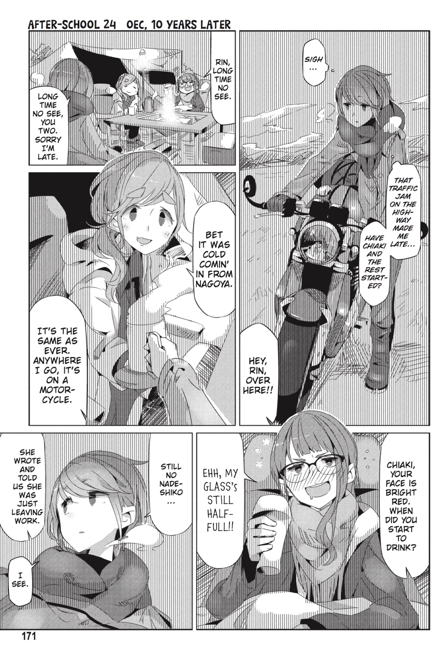 Read Laid-Back Camp EN Manga Online