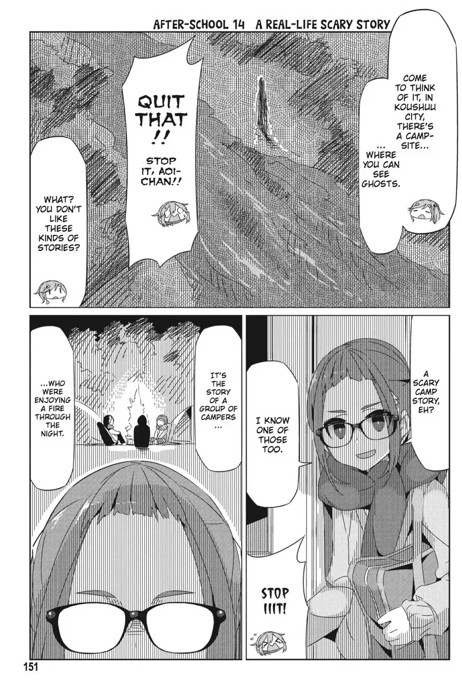 Read Laid-Back Camp EN Manga Online