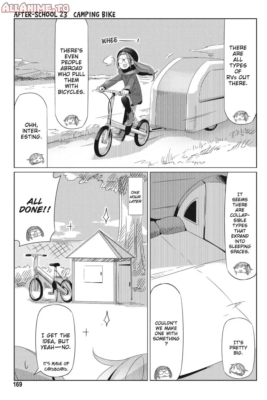 Read Laid-Back Camp EN Manga Online