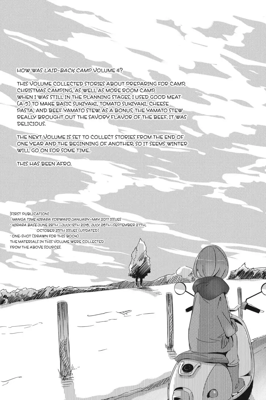 Read Laid-Back Camp EN Manga Online