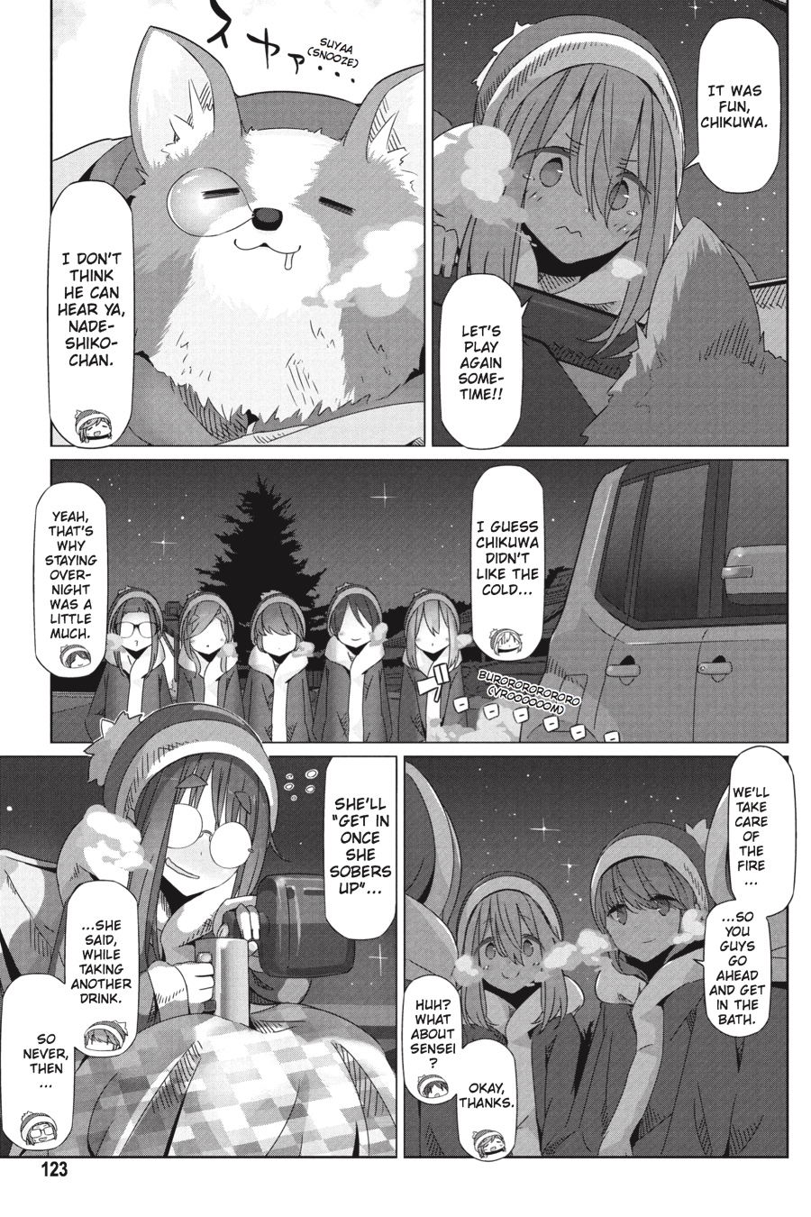 Read Laid-Back Camp EN Manga Online