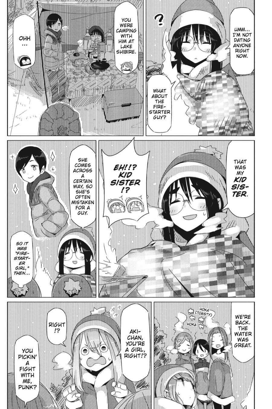 Read Laid-Back Camp EN Manga Online