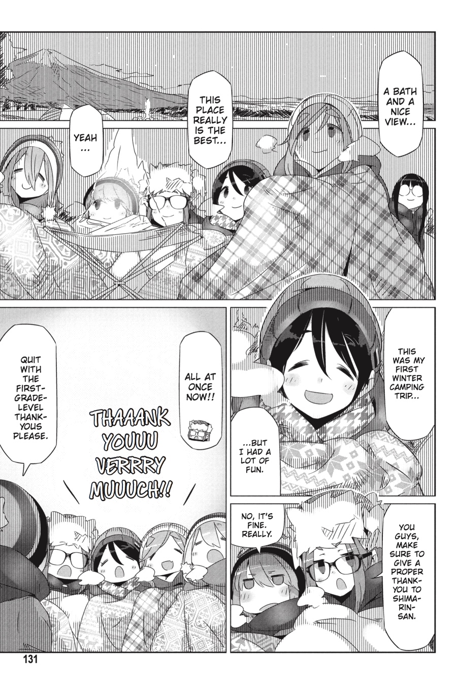 Read Laid-Back Camp EN Manga Online