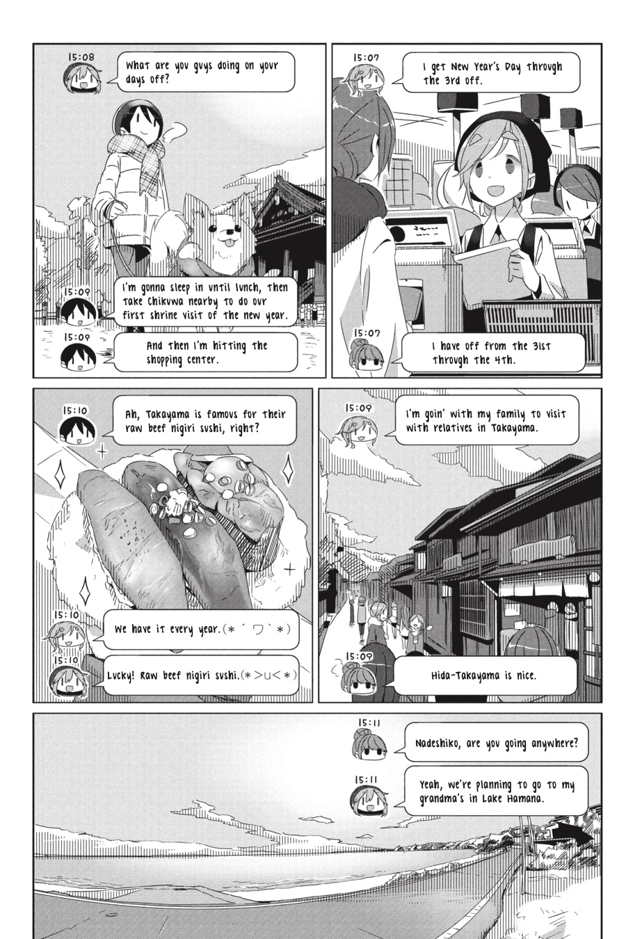 Read Laid-Back Camp EN Manga Online
