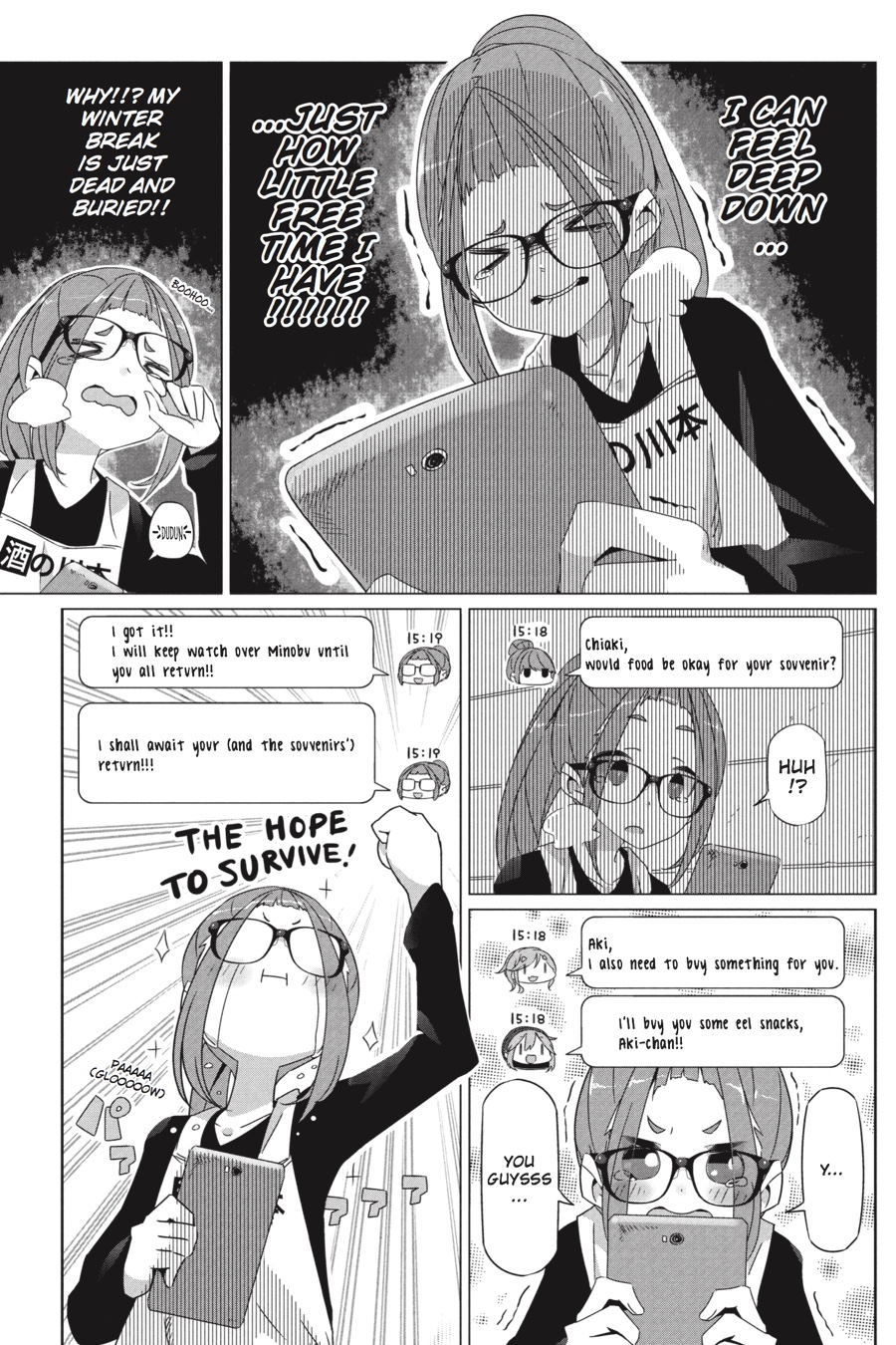 Read Laid-Back Camp EN Manga Online