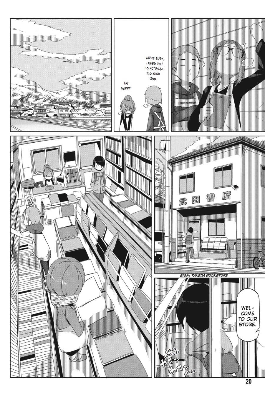 Read Laid-Back Camp EN Manga Online
