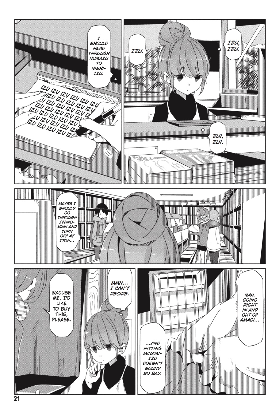 Read Laid-Back Camp EN Manga Online