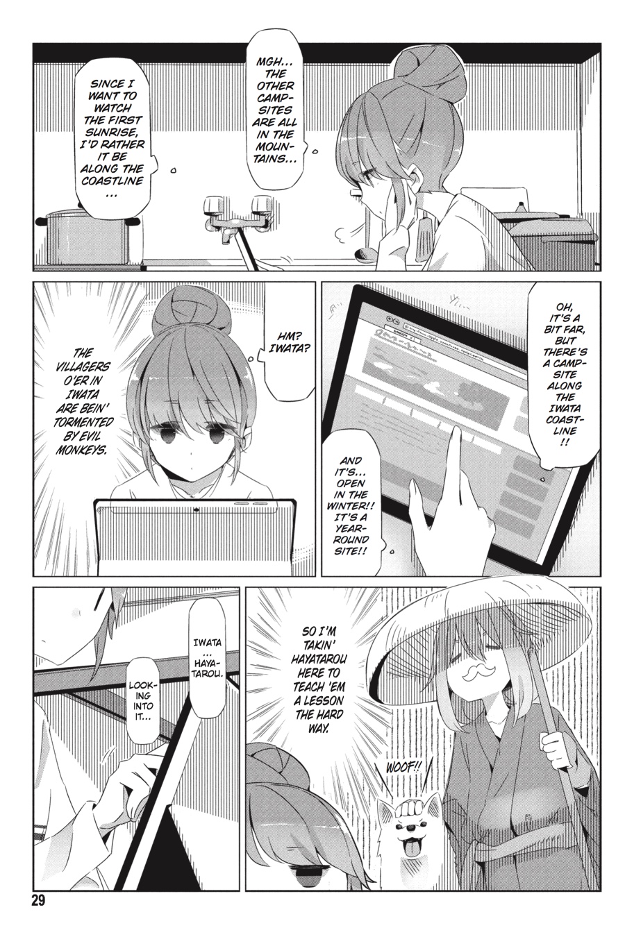 Read Laid-Back Camp EN Manga Online