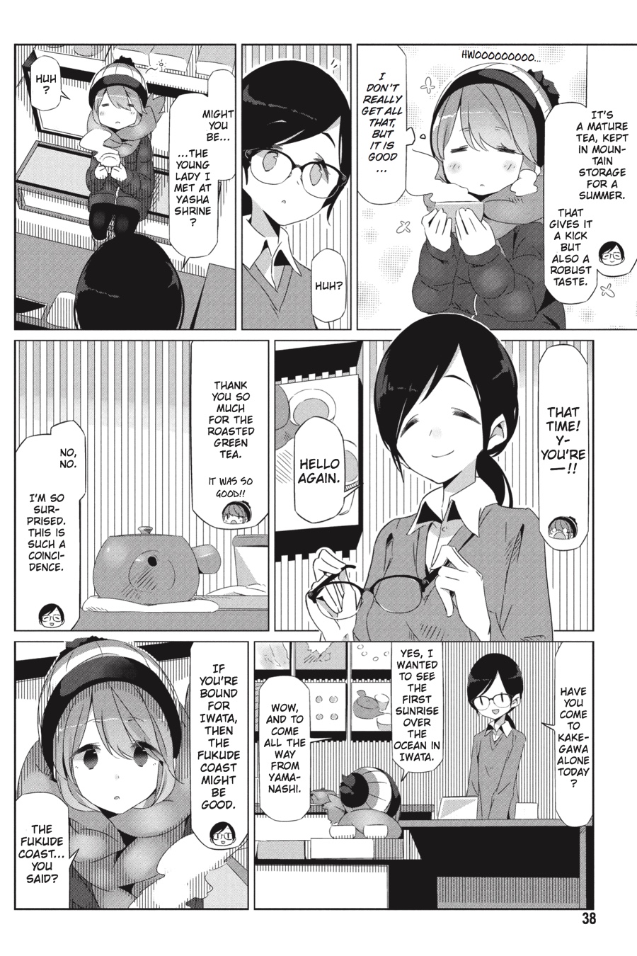 Read Laid-Back Camp EN Manga Online