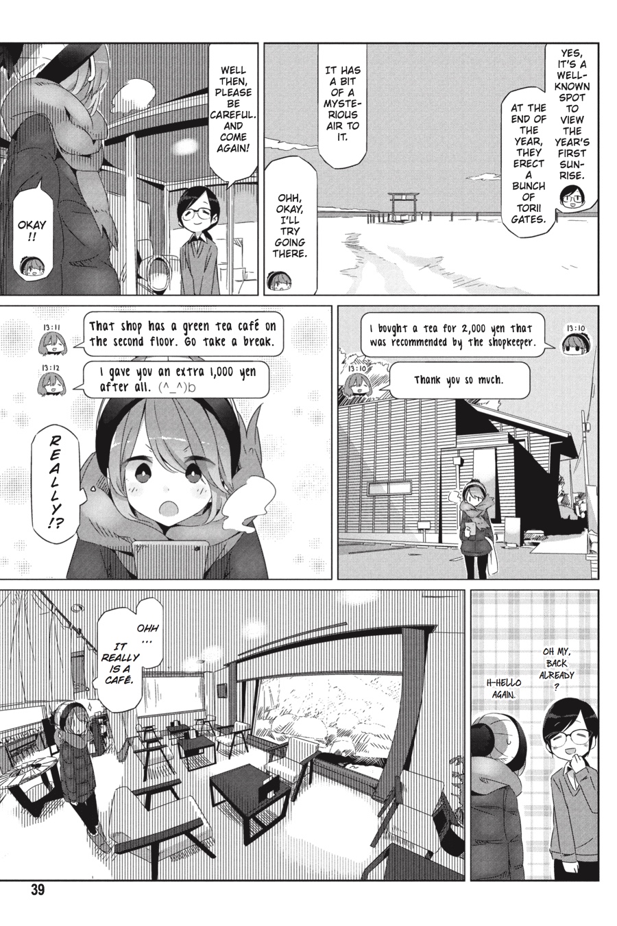 Read Laid-Back Camp EN Manga Online