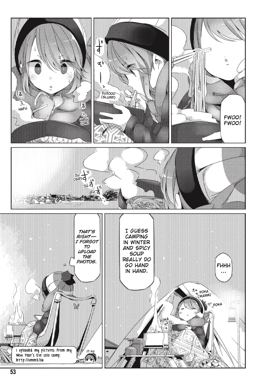 Read Laid-Back Camp EN Manga Online