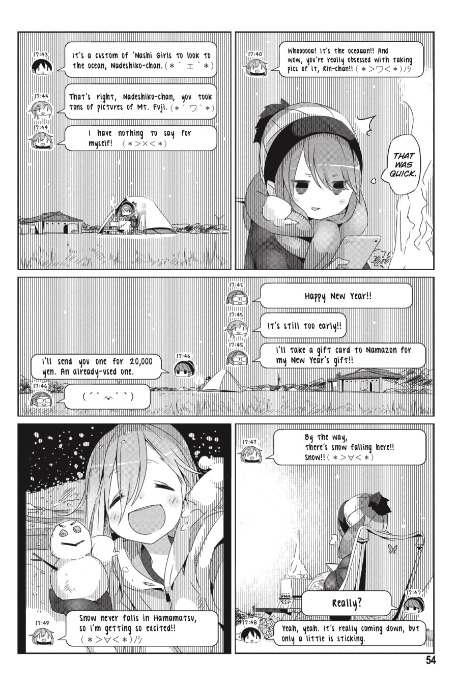 Read Laid-Back Camp EN Manga Online