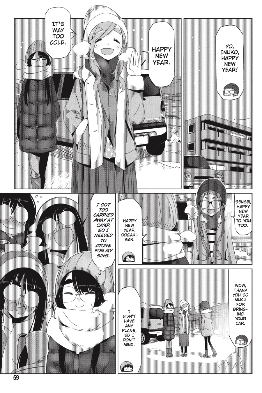 Read Laid-Back Camp EN Manga Online