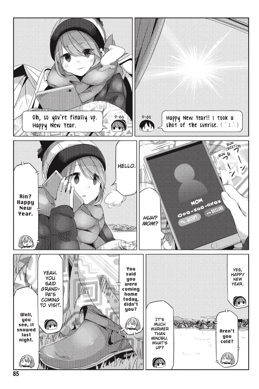 Read Laid-Back Camp EN Manga Online