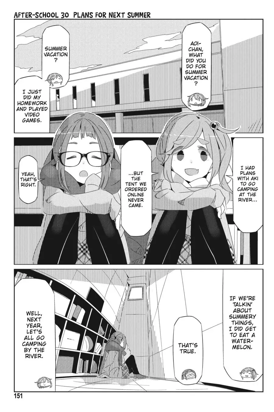 Read Laid-Back Camp EN Manga Online