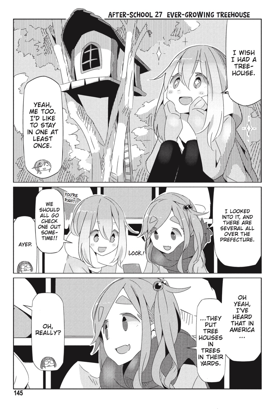 Read Laid-Back Camp EN Manga Online