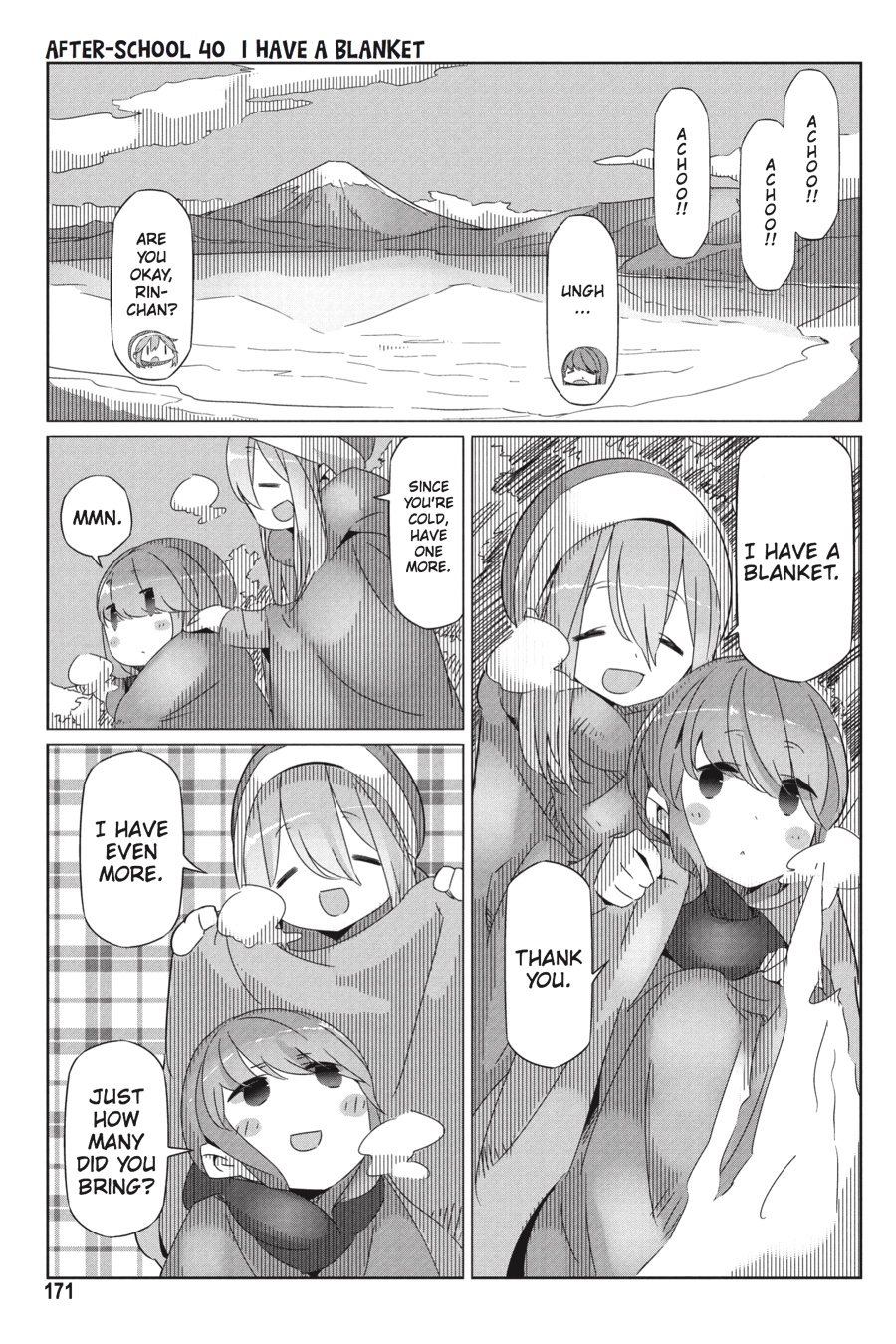 Read Laid-Back Camp EN Manga Online